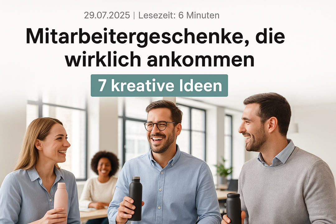 Mitarbeitergeschenke, die ankommen: 7 kreative Ideen | MK